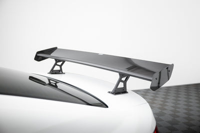 Carbon Spoiler With Internal Brackets Uprights + LED suitable for Volkswagen Jetta GLI Mk7