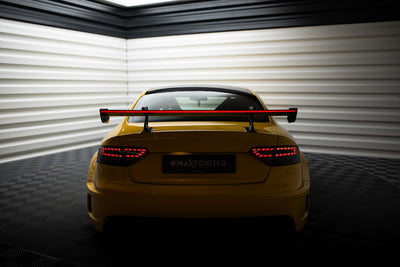 Carbon Spoiler With Upper Swan Mounting + LED suitable for Audi A5 Coupe 8T
