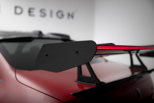 Karbonowy Spoiler Z Górnymi Mocowaniami + LED pasujący do BMW M2 G87