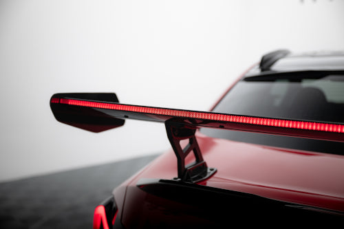 Carbon Spoiler With Internal Brackets Uprights + LED suitable for BMW M2 G87