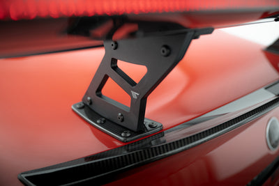 Carbon Spoiler With Internal Brackets Uprights + LED suitable for BMW M2 G87