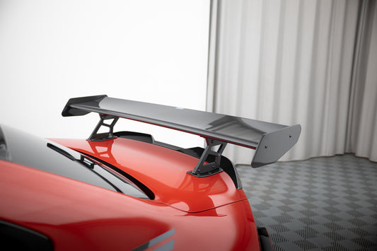 Karbonowy Spoiler Z Wewnętrznymi Wspornikami + LED pasujący do BMW M2 G87