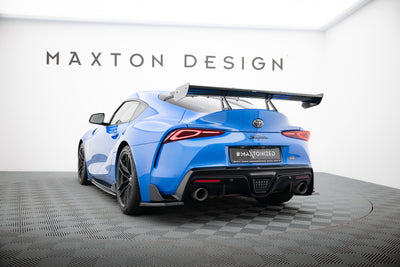 Carbon Spoiler With Upper Swan Mounting  suitable for Toyota Supra Mk5