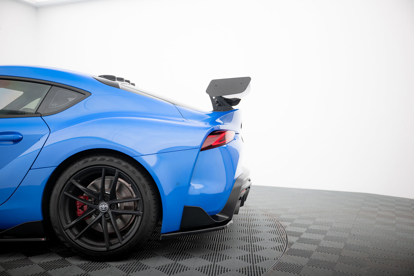 Carbon Spoiler With Upper Swan Mounting  suitable for Toyota Supra Mk5