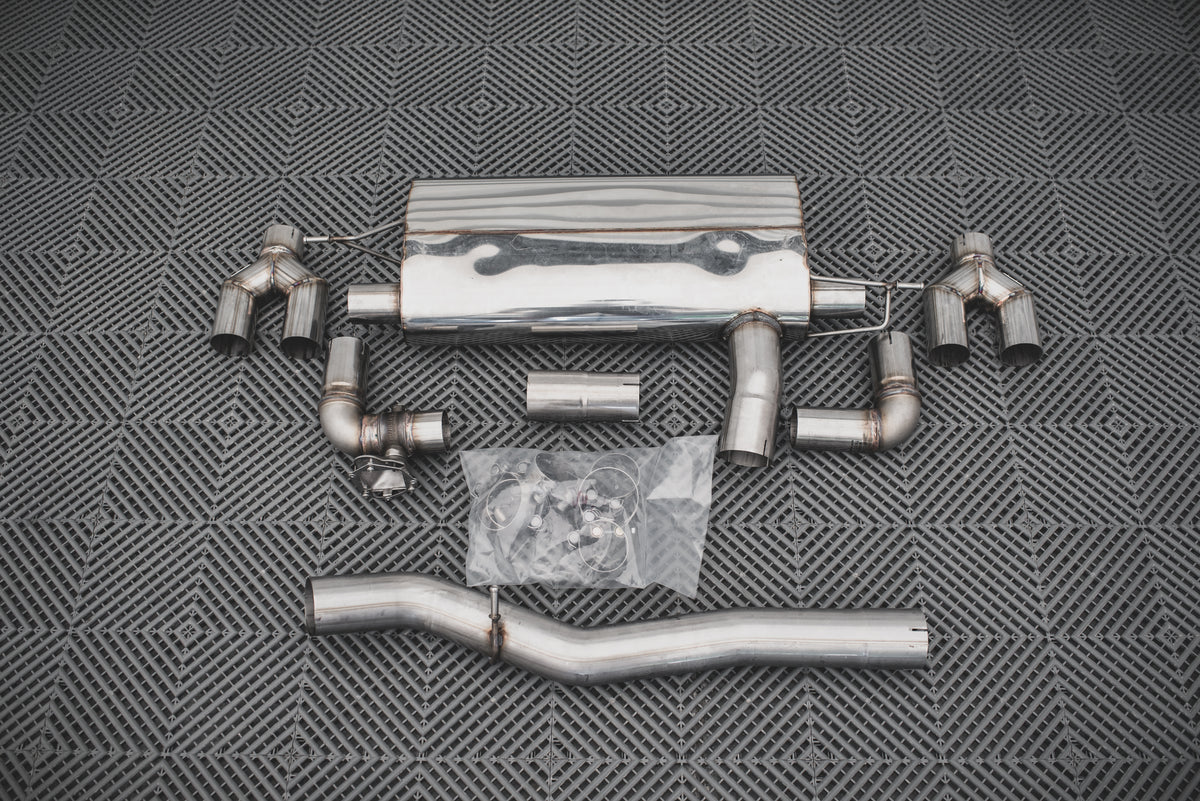 Rear Valance V.2 + Milltek Sport Exhaust suitable for BMW 1 F40 M135i