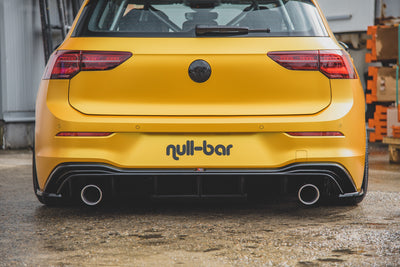 Rear Valance (GTI LOOK) With Exhaust suitable for Volkswagen Golf Mk8