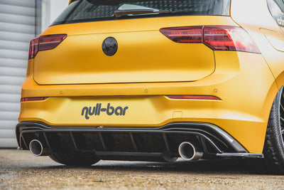 Rear Valance (GTI LOOK) With Exhaust suitable for Volkswagen Golf Mk8