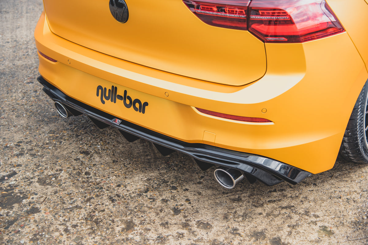 Rear Valance (GTI LOOK) With Exhaust suitable for Volkswagen Golf Mk8