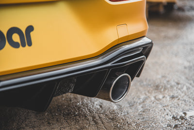 Rear Valance (GTI LOOK) With Exhaust suitable for Volkswagen Golf Mk8