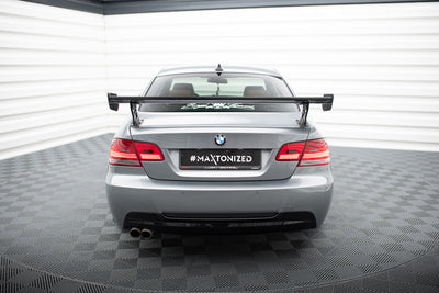 Carbon Spoiler With External Brackets Uprights suitable for BMW 3 / M3 Coupe E92