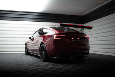 Carbon Spoiler + LED suitable for Tesla Model 3