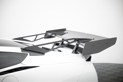 Carbon Spoiler With Upper Swan Mounting + LED suitable for Chevrolet Corvette Stingray / Grand Sport C7