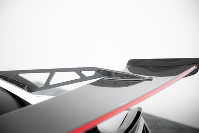 Carbon Spoiler With Upper Swan Mounting + LED suitable for Chevrolet Corvette Stingray / Grand Sport C7