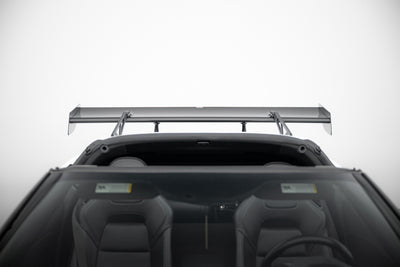 Carbon Spoiler With Upper Swan Mounting + LED suitable for Chevrolet Corvette Stingray / Grand Sport C7