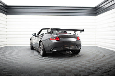 Carbon Spoiler With Internal Brackets Uprights suitable for Mazda MX-5 ND (Mk4)