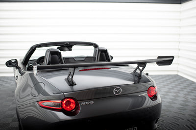 Carbon Spoiler With Internal Brackets Uprights suitable for Mazda MX-5 ND (Mk4)