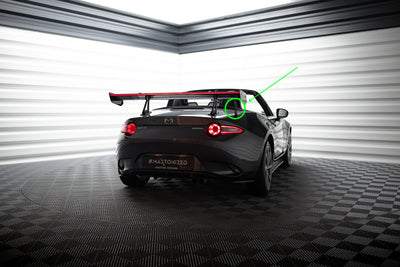 Carbon Spoiler With Upper Swan Mounting + LED suitable for Mazda MX-5 ND (Mk4)