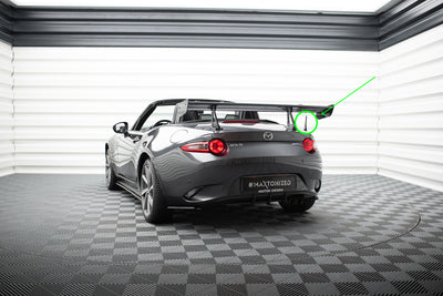 Carbon Spoiler With Upper Swan Mounting  suitable for Mazda MX-5 ND (Mk4)