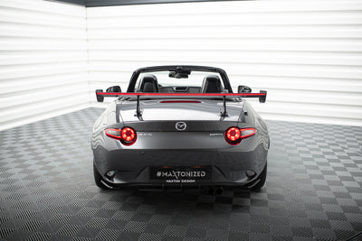 Carbon Spoiler With Upper Swan Mounting + LED suitable for Mazda MX-5 ND (Mk4)