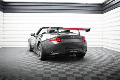 Carbon Spoiler With Upper Swan Mounting + LED suitable for Mazda MX-5 ND (Mk4)