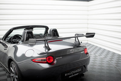 Carbon Spoiler With Upper Swan Mounting  suitable for Mazda MX-5 ND (Mk4)