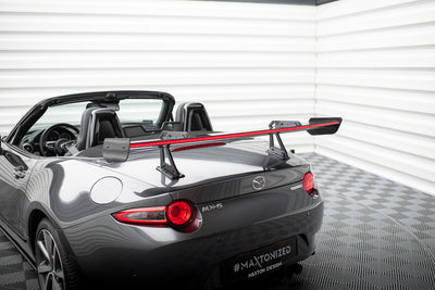 Carbon Spoiler With Upper Swan Mounting + LED suitable for Mazda MX-5 ND (Mk4)