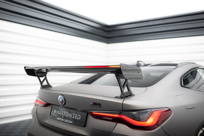 Carbon Spoiler With External Brackets Uprights + LED suitable for BMW M4 G82 / G82 Facelift / M440i / 4 M-Pack G22 / G22 Facelift