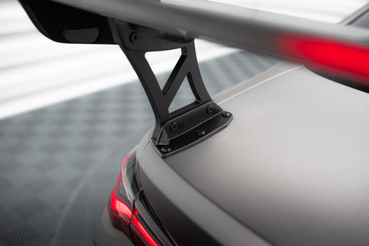 Carbon Spoiler With External Brackets Uprights + LED suitable for BMW M4 G82 / G82 Facelift / M440i / 4 M-Pack G22 / G22 Facelift
