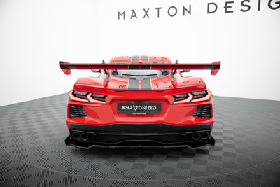 Carbon Spoiler + LED suitable for Chevrolet Corvette C8