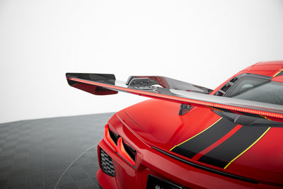 Carbon Spoiler + LED suitable for Chevrolet Corvette C8