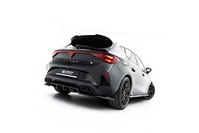 Rear Splitter (with vertical bars) V.2 Cupra Leon Hatchback Mk1 Facelift