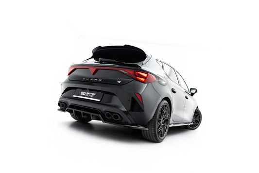 Rear Splitter (with vertical bars) V.2 Cupra Leon Hatchback Mk1 Facelift