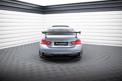 Carbon Spoiler With External Brackets Uprights  suitable for BMW 4 F32 / 4 F32 M-Pack Coupe 