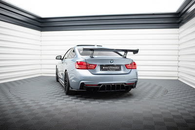 Carbon Spoiler With Internal Brackets Uprights suitable for BMW 4 F32 / 4 F32 M-Pack Coupe