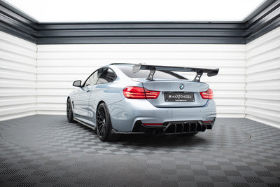 Carbon Spoiler With Internal Brackets Uprights suitable for BMW 4 F32 / 4 F32 M-Pack Coupe