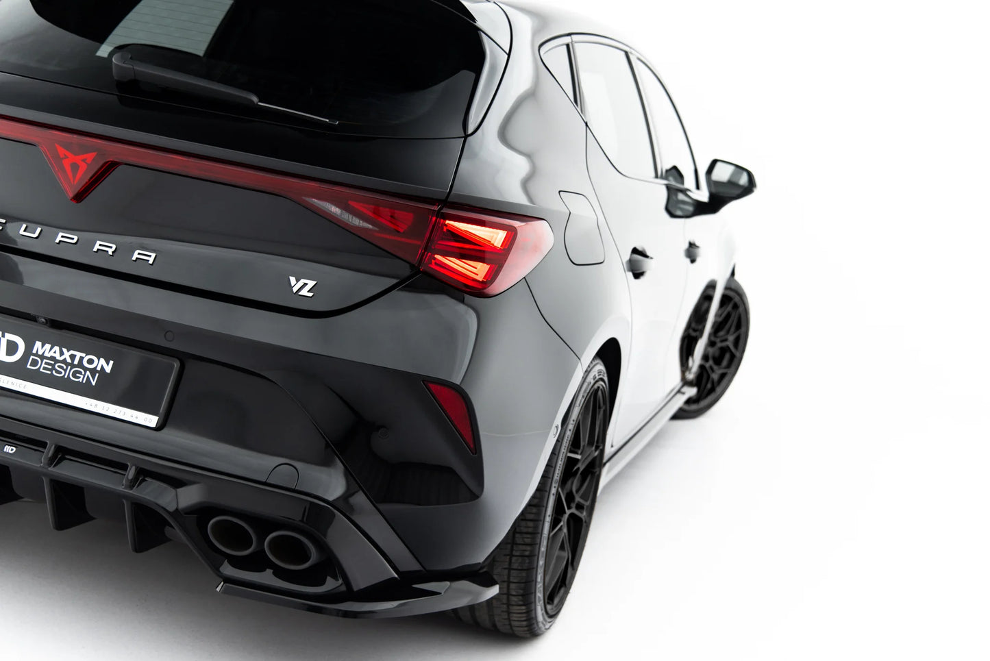 Rear Side Splitters V.2 Cupra Leon Hatchback Mk1 Facelift
