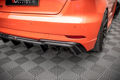 Rear Valance + Milltek Sport Exhaust suitable for Audi RS3 Sportback 8V Facelift
