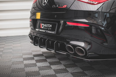 Street Pro Central Diffuseur Arriere compatible avec Mercedes-AMG CLA 35 / 45 Aero C118
