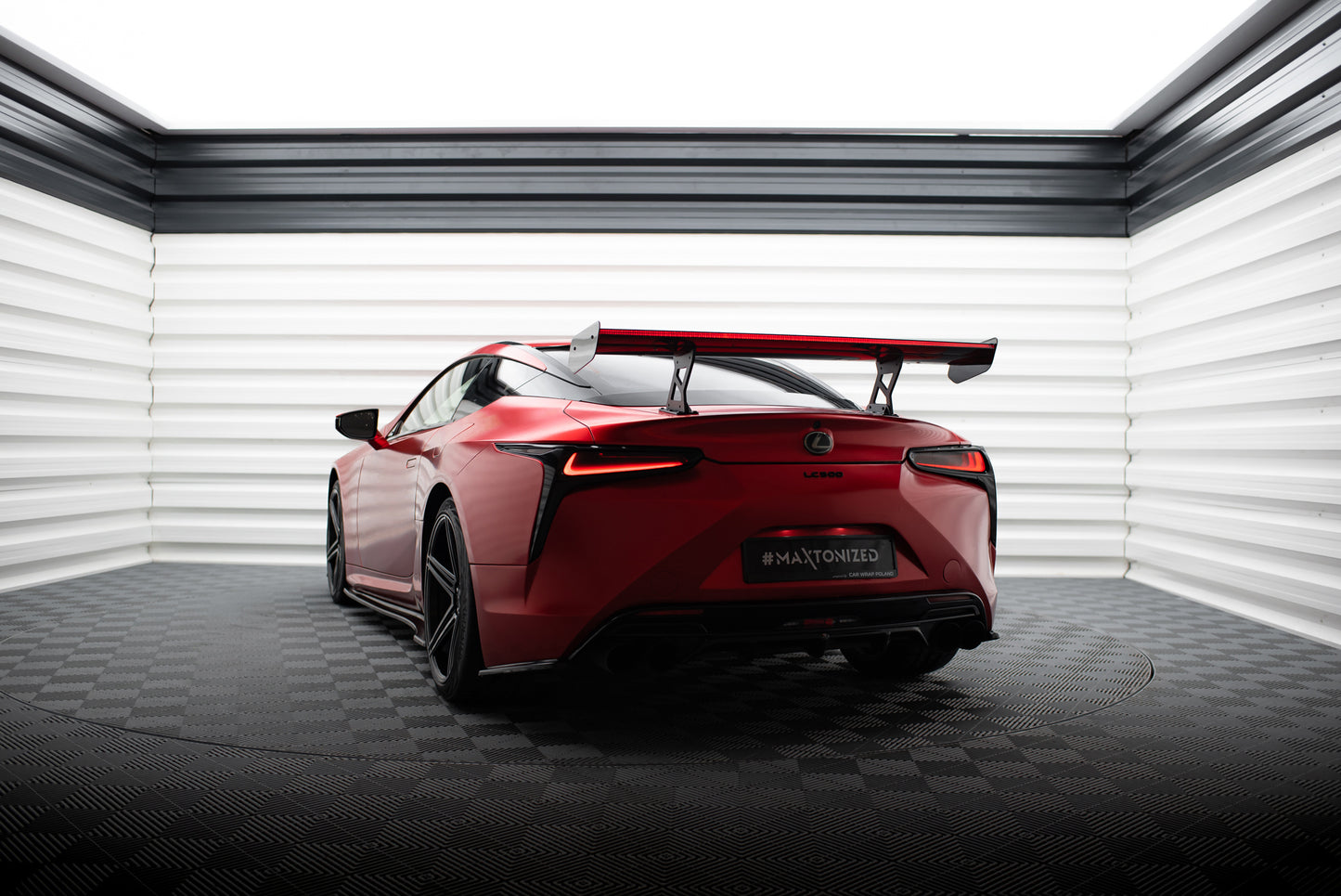 Carbon Spoiler + LED suitable for Lexus LC