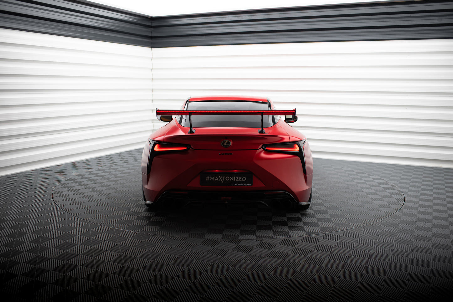 Carbon Spoiler + LED suitable for Lexus LC