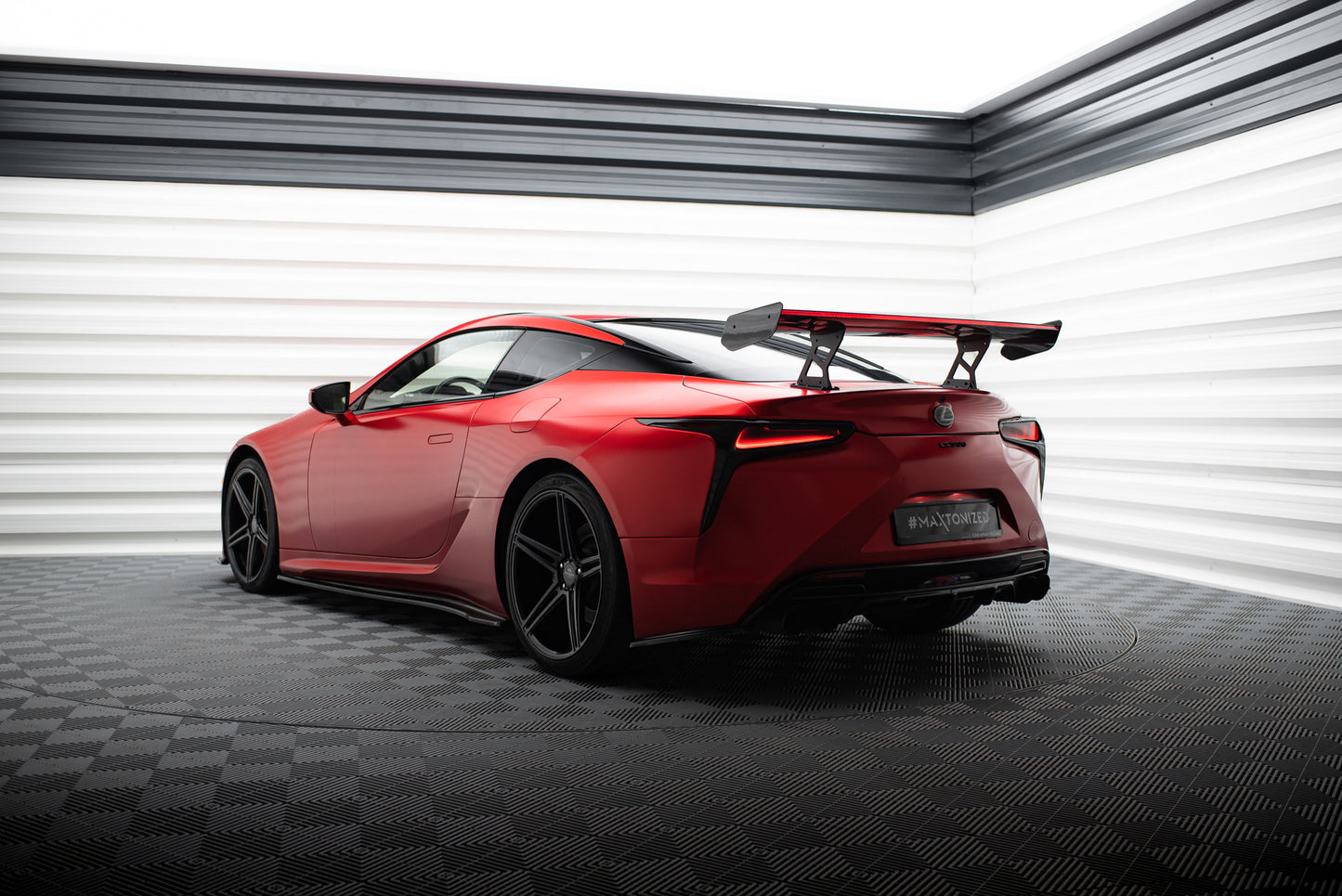 Carbon Spoiler + LED suitable for Lexus LC