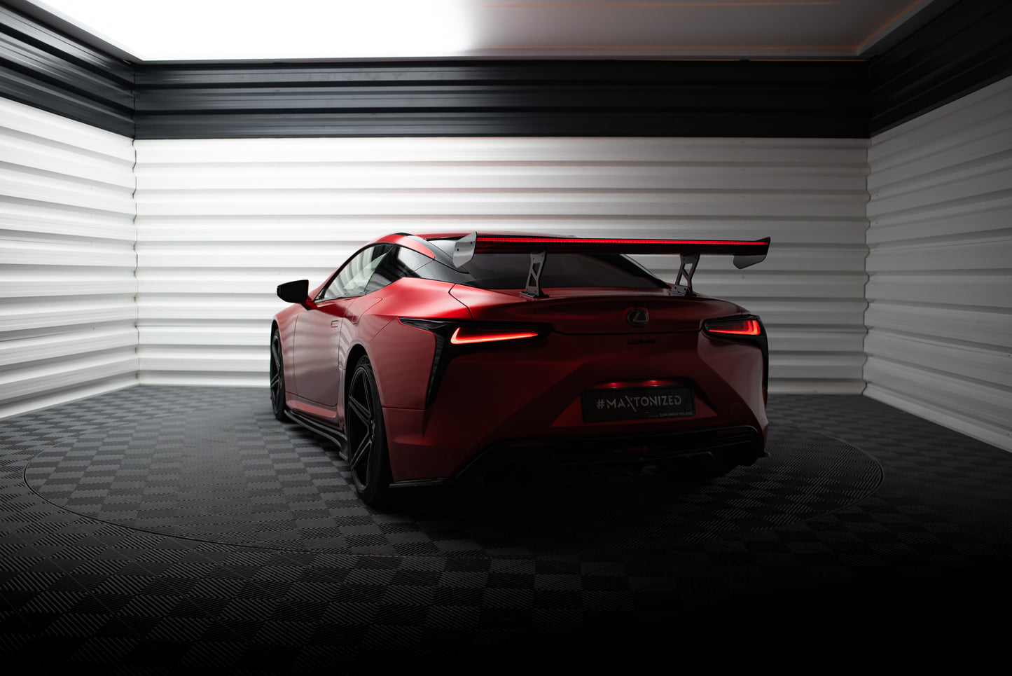 Carbon Spoiler + LED suitable for Lexus LC