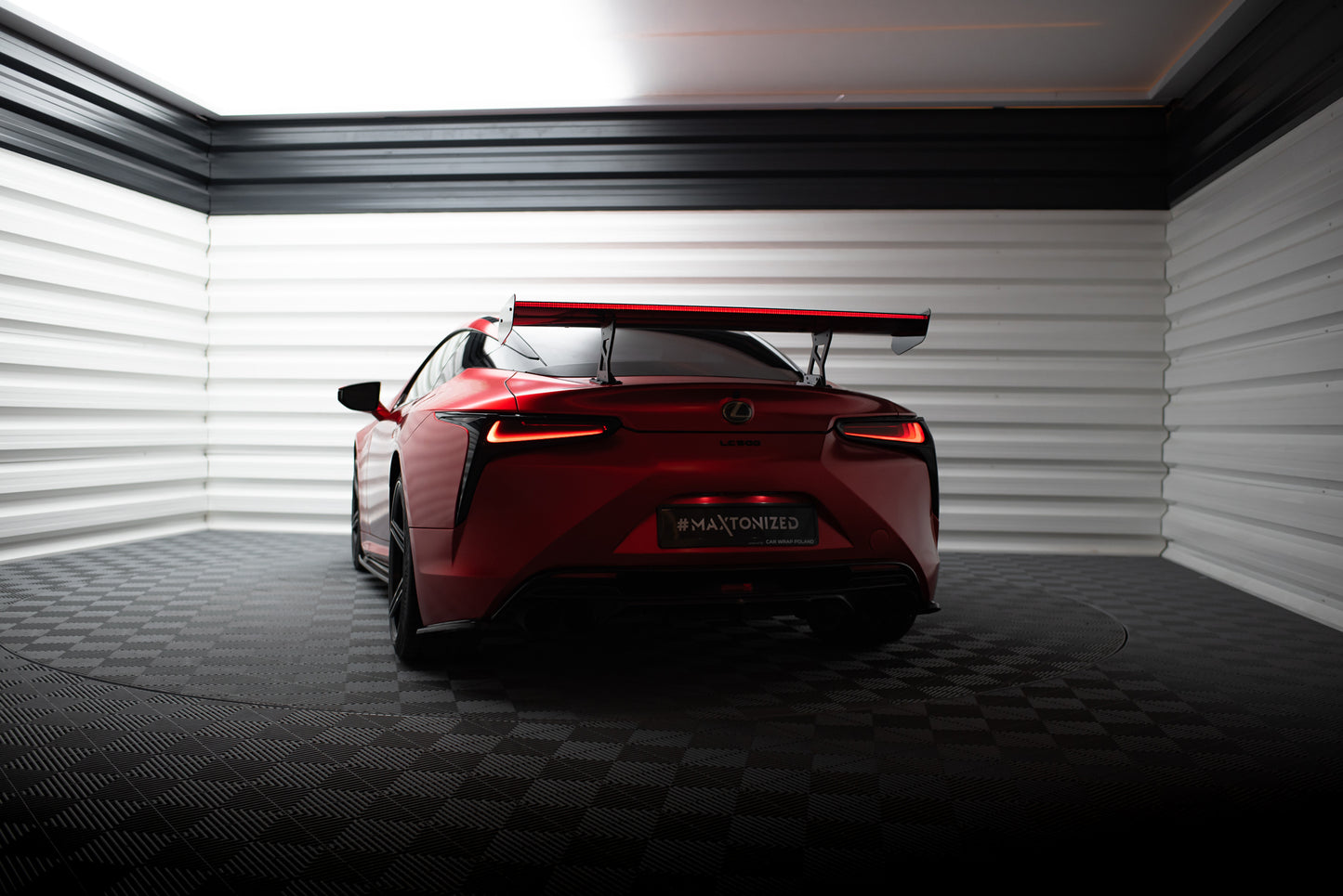 Carbon Spoiler + LED suitable for Lexus LC