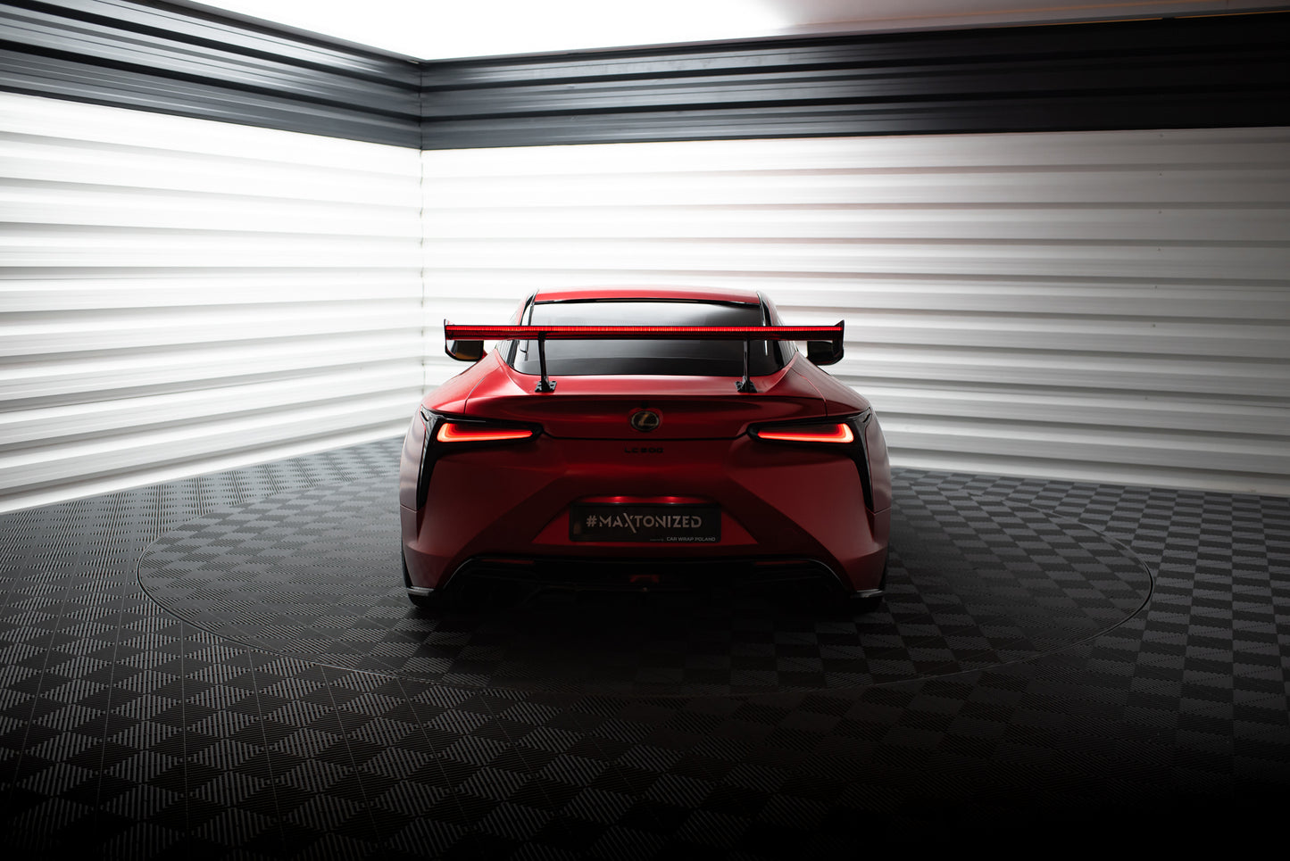 Carbon Spoiler + LED suitable for Lexus LC
