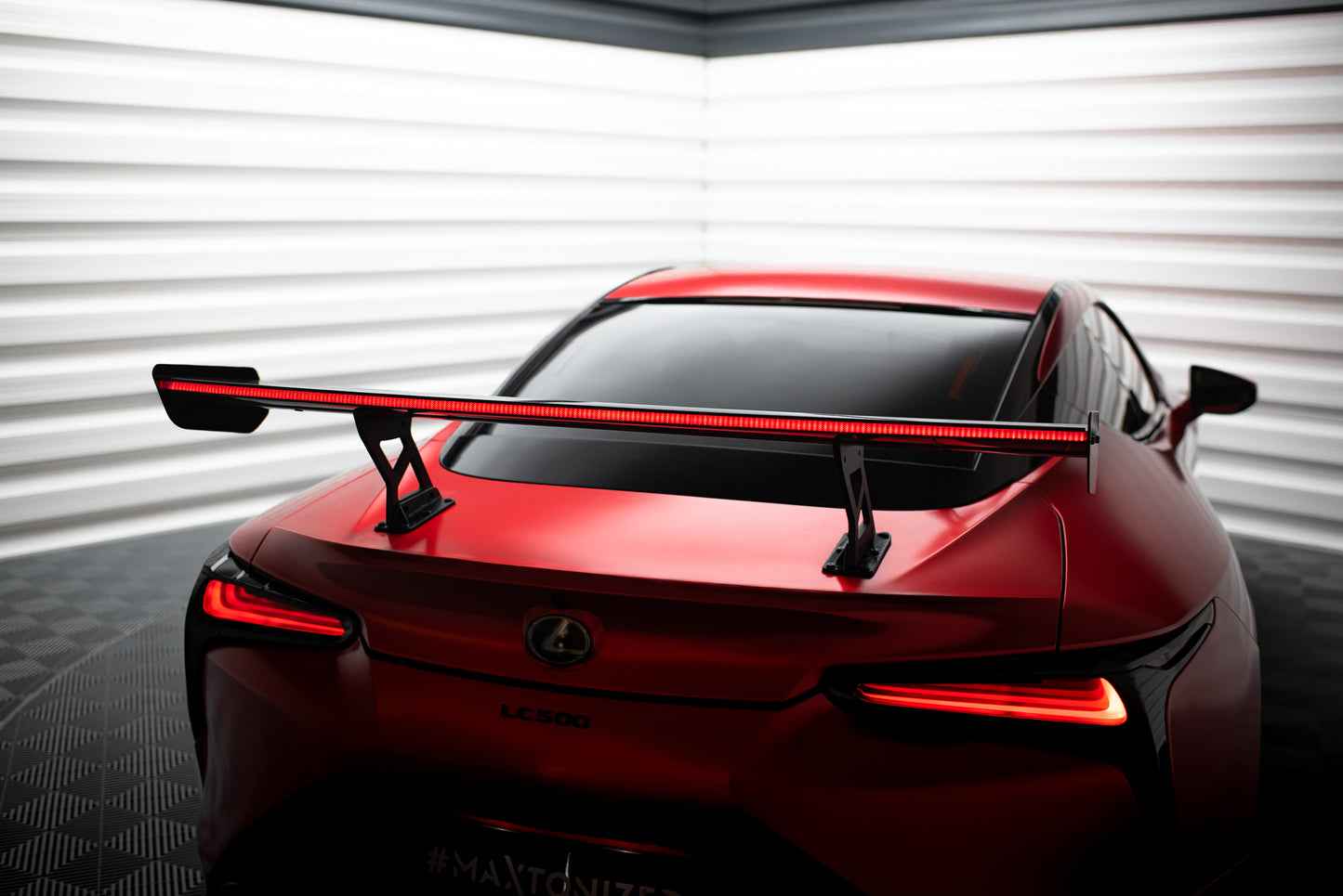 Carbon Spoiler + LED suitable for Lexus LC