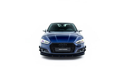 Ailes de pare-chocs avant (Canards) compatible avec Audi S5 / A5 S-Line Coupe / Sportback F5