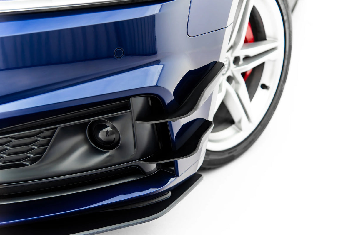 Ailes de pare-chocs avant (Canards) compatible avec Audi S5 / A5 S-Line Coupe / Sportback F5