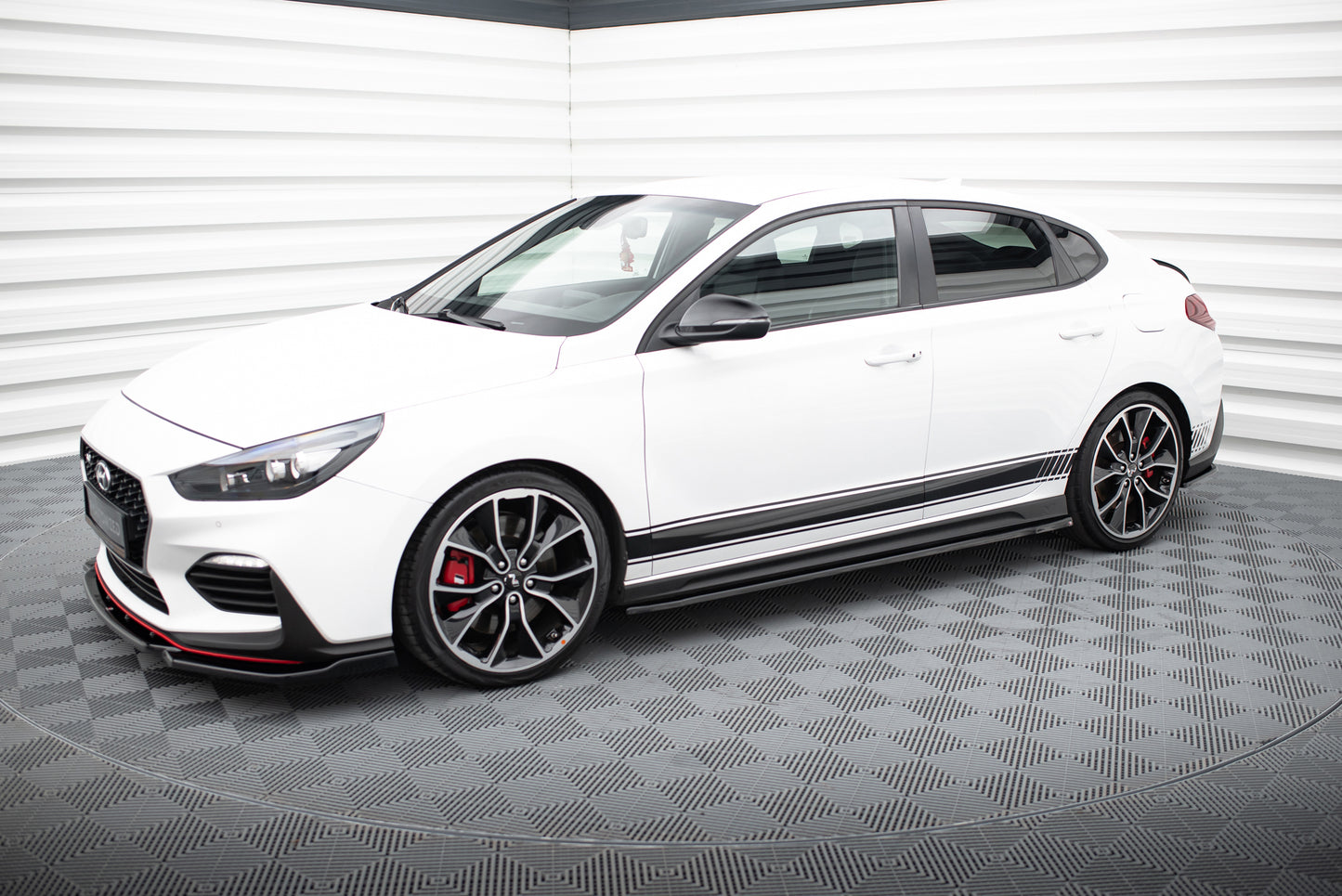 Side Skirts Diffusers V.4 Hyundai I30 N / N-Line Hatchback / Fastback Mk3 / Mk3 Facelift