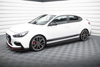 Side Skirts Diffusers V.4 Hyundai I30 N / N-Line Hatchback / Fastback Mk3 / Mk3 Facelift