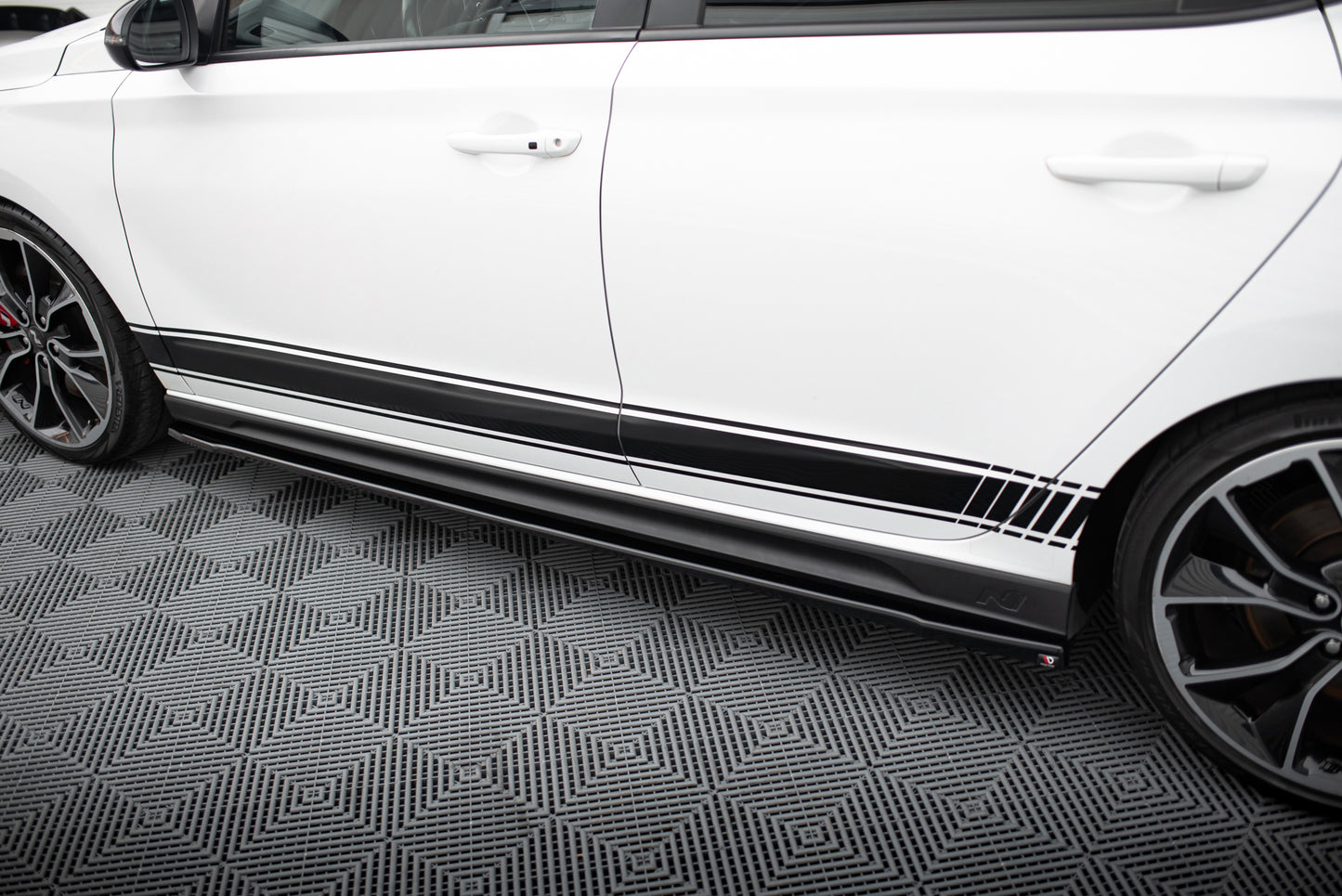 Side Skirts Diffusers V.4 Hyundai I30 N / N-Line Hatchback / Fastback Mk3 / Mk3 Facelift